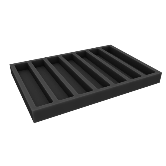 Pianka pełnego wymiaru z 7 wycięciami 246mm42mm